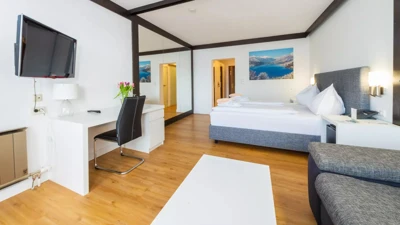 Camera doppia deluxe con vista lago